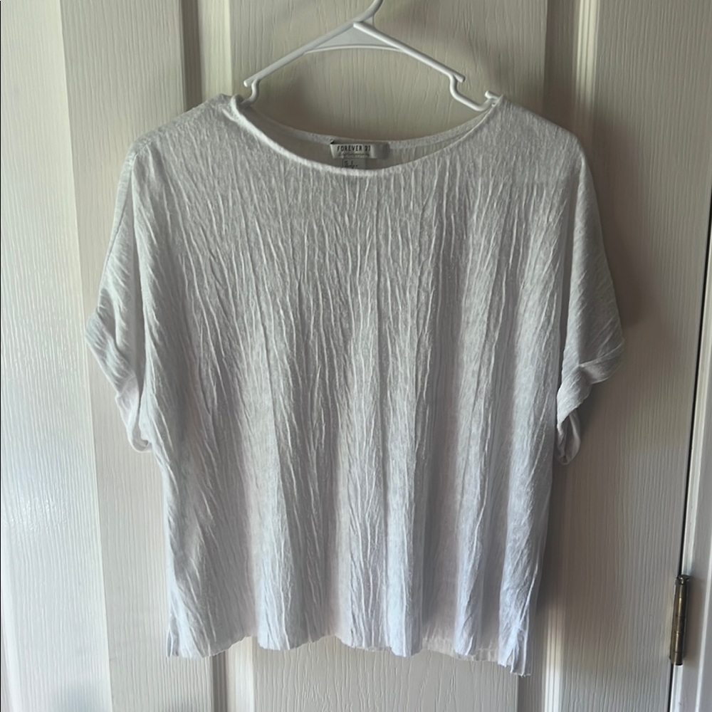 White T-Shirt Top